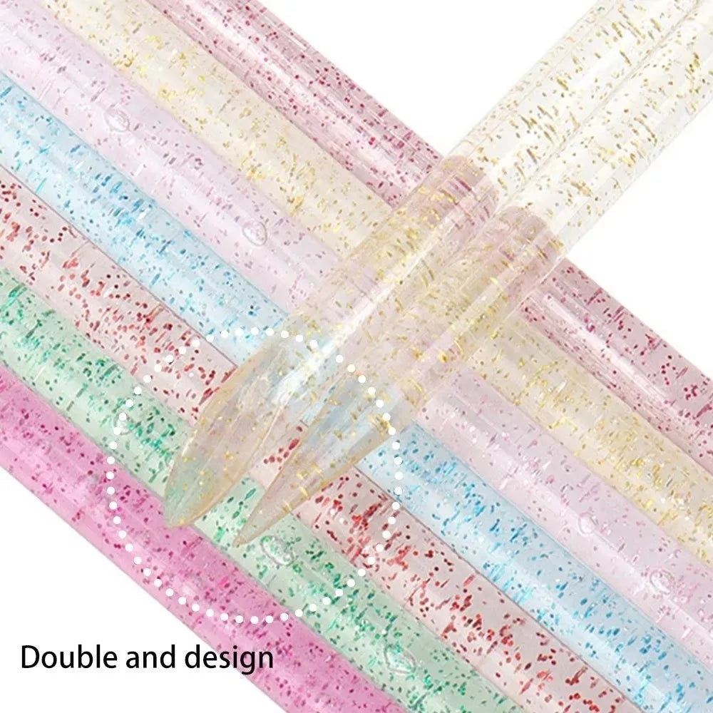 Dual-ended Nail Cuticle Pusher 75 Length Rhinestones Decoration Art Zpaxo