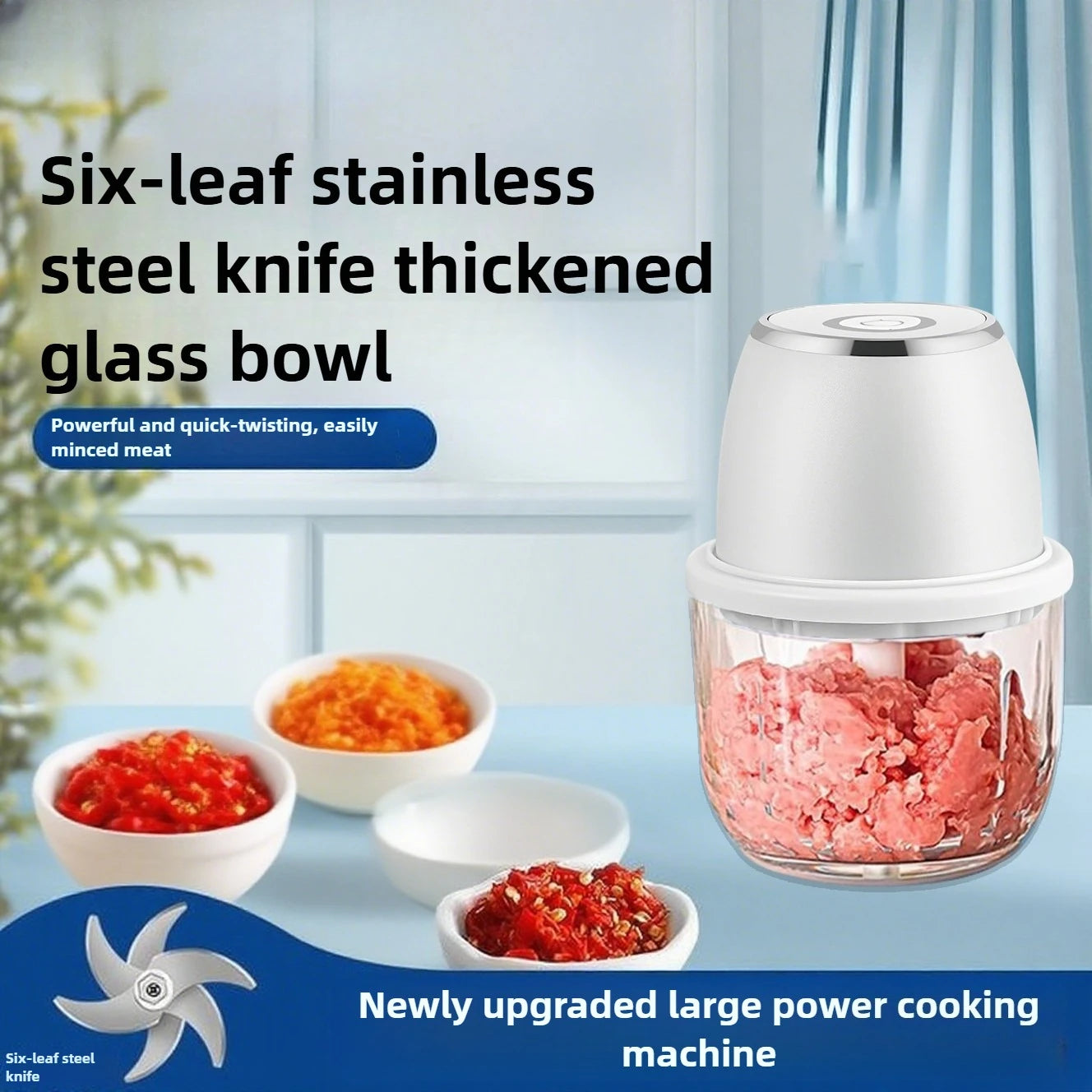 350ML Electric Meat Grinders Food Crusher Garlic masher USB Multifunctional Vegetable Slicer Processor Chopper Kitchen Blenders Zpaxo