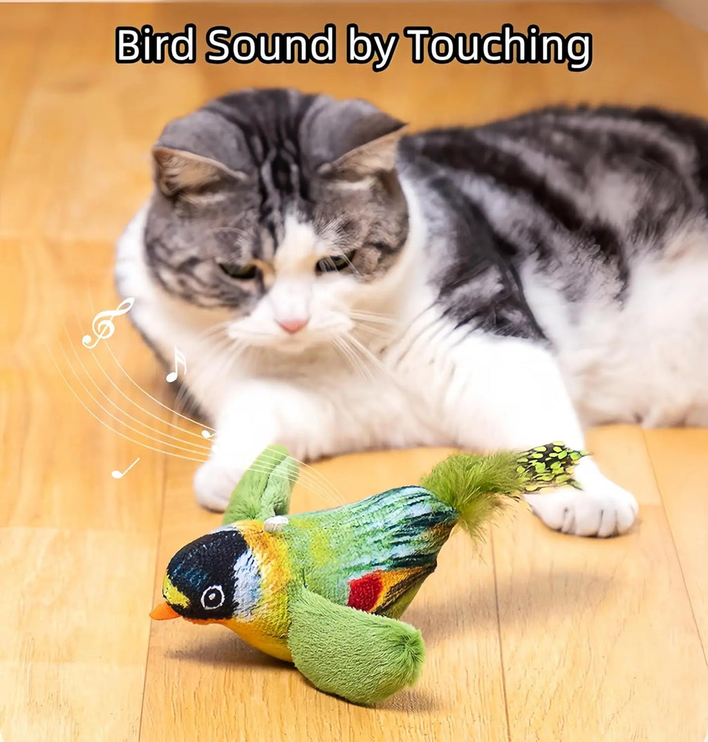 Hanging Cat Toy – Real Feathers & Catnip Interactive Teaser