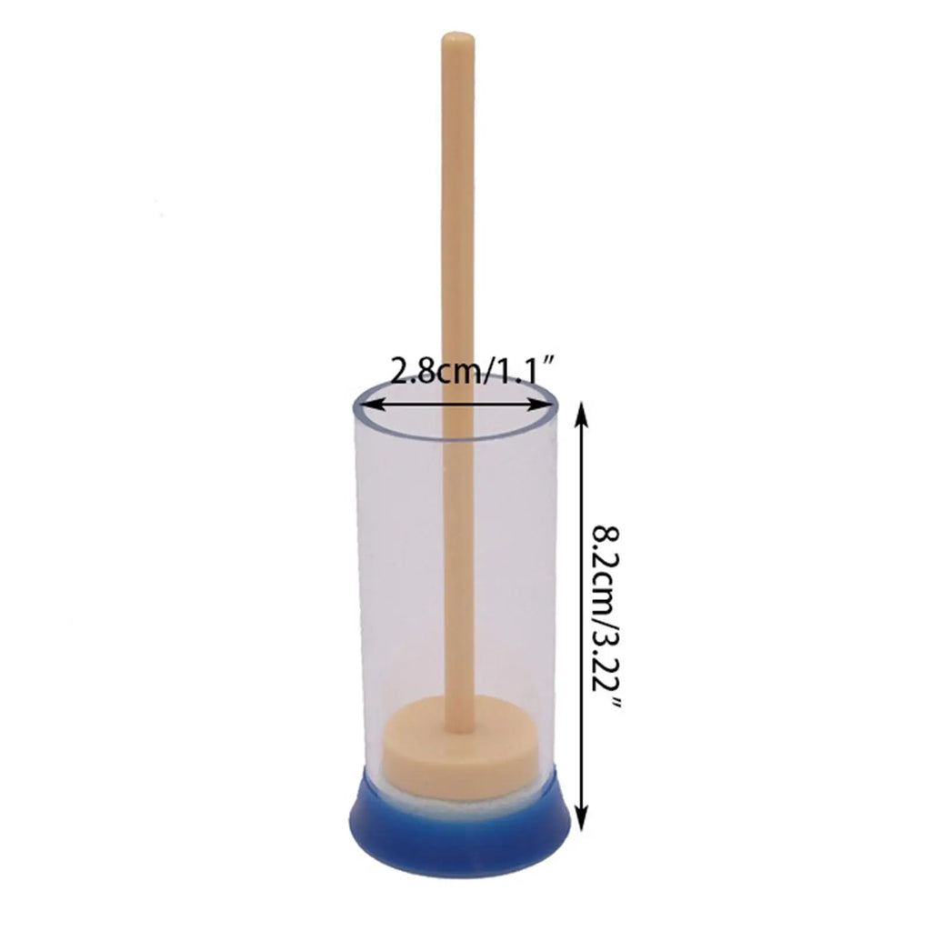 Queen Bee Marker Marking Cage Bottle Tube Catcher with Plunger Beekeeping Beekeeper Tool Equip,Made of high quality plastic Zpaxo