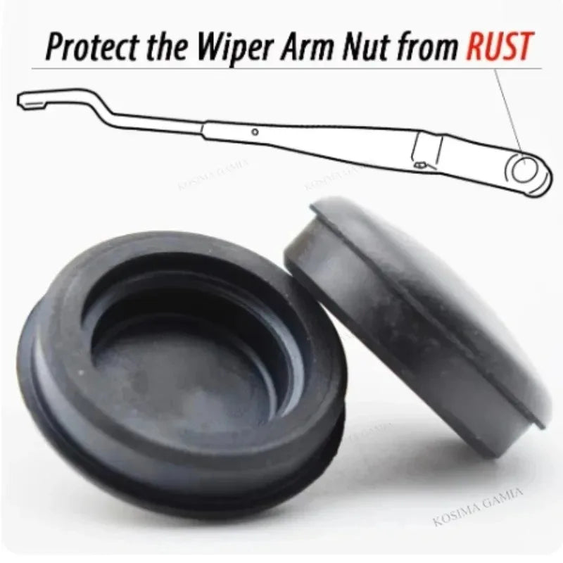Wiper Arm Nut Cover Cap 2PCS – Hyundai & Kia 983903F000
