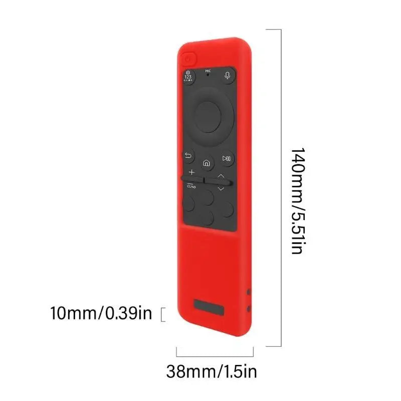 652F Flexible Silicone Case for BN590143A Remote Cover AntiSlip Full Coverage Safeguards Device from Scratches and Damage Zpaxo