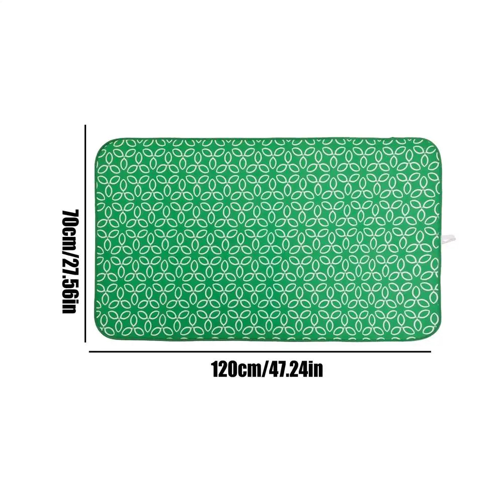 Portable Ironing Mat – Heat Resistant, Waterproof, Foldable Portable Ironing Mat Zpaxo 70x120cm
