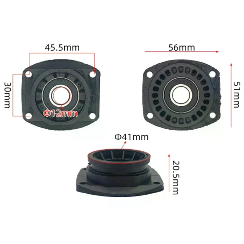 With Hitachi G10SS2 G13SS2 G12SS Angle Grinder Bearing Seat Grinder Front Cover Seat Accessories 010106 Zpaxo
