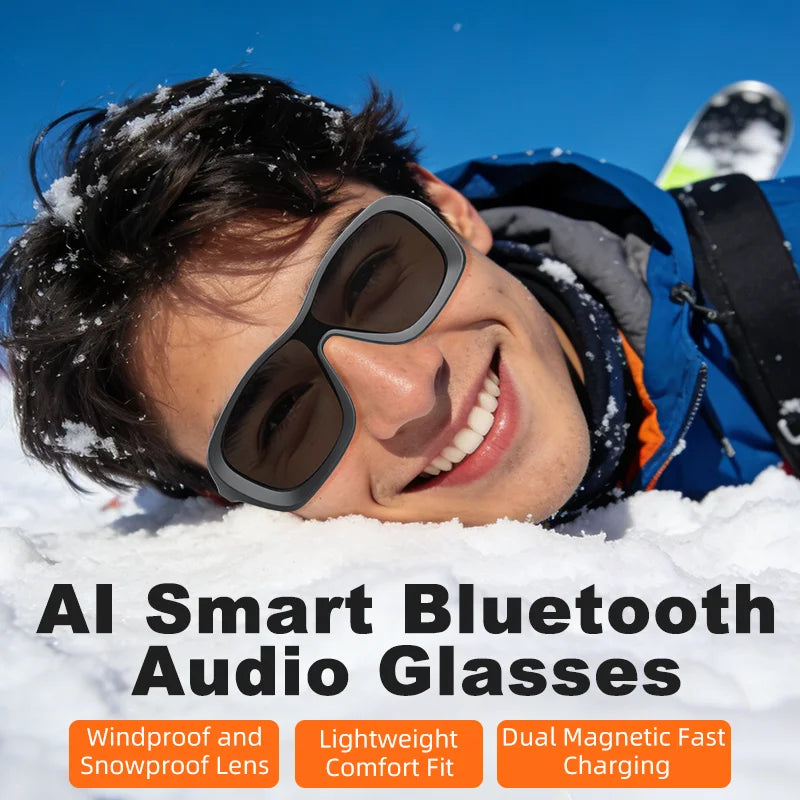 2026 Smart Glasses HD Photo Video AI Record Translation Touch Photochromic Lenses Bluetooth Call Music Multifunction Glasses Zpaxo