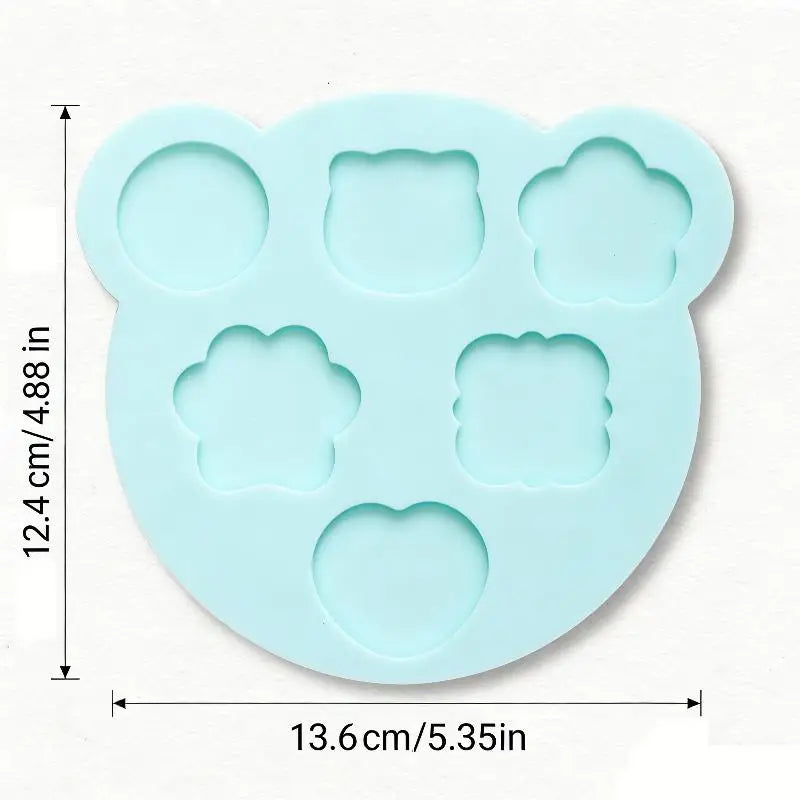 Wax Seal Stamp Silicone Mold Pad | 6 Shapes for 25mm Stamps