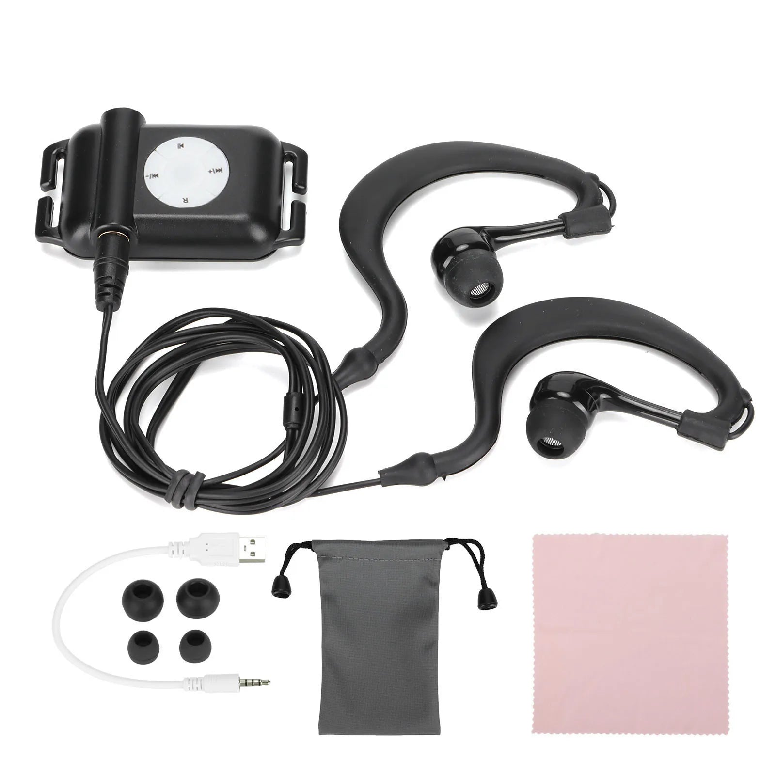MP3 Player Headphone Waterproof Swimmer Swimming Watersports