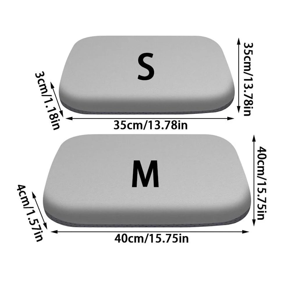 New Elastic Sponge Seat Cushion Soft Office Bounce Back Foam Chair Pads Rebound Breathable Comfortable Seat Pad for Long Sitting Zpaxo