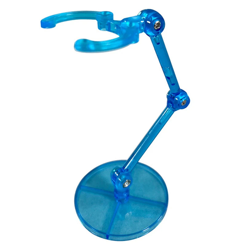 CMAction Figure Stand Model Support Clear Assembly Doll Action Zpaxo Blue