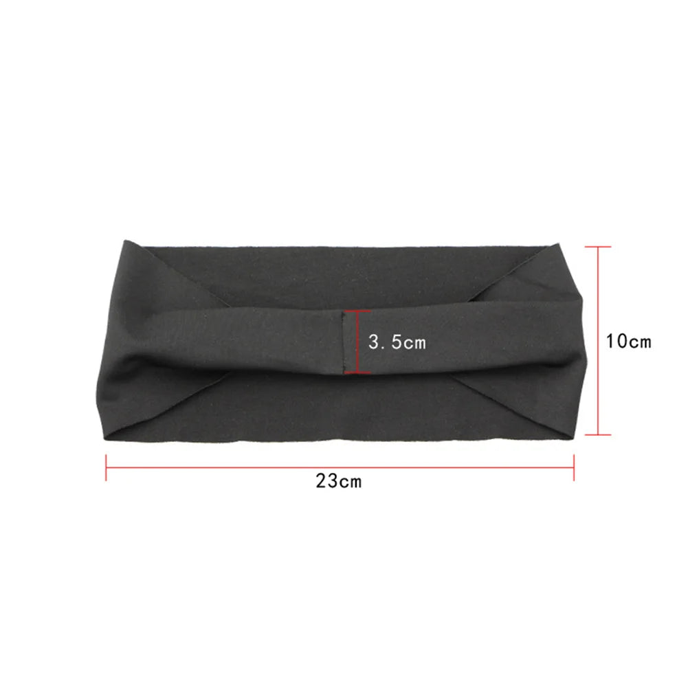 Sweat Absorption Headdress Quick Dry Running Head Band Anti-slip