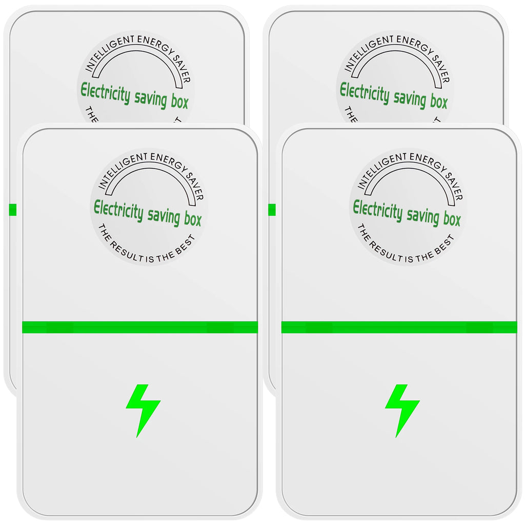 2/4Pcs Power Saver Portable Electricity US Energy Saver Smart Saving Box Safe Household Plug 90V-250V for Office Kitchen Accesso Zpaxo 2pcs