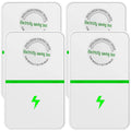2/4Pcs Power Saver Portable Electricity US Energy Saver Smart Saving Box Safe Household Plug 90V-250V for Office Kitchen Accesso Zpaxo 2pcs