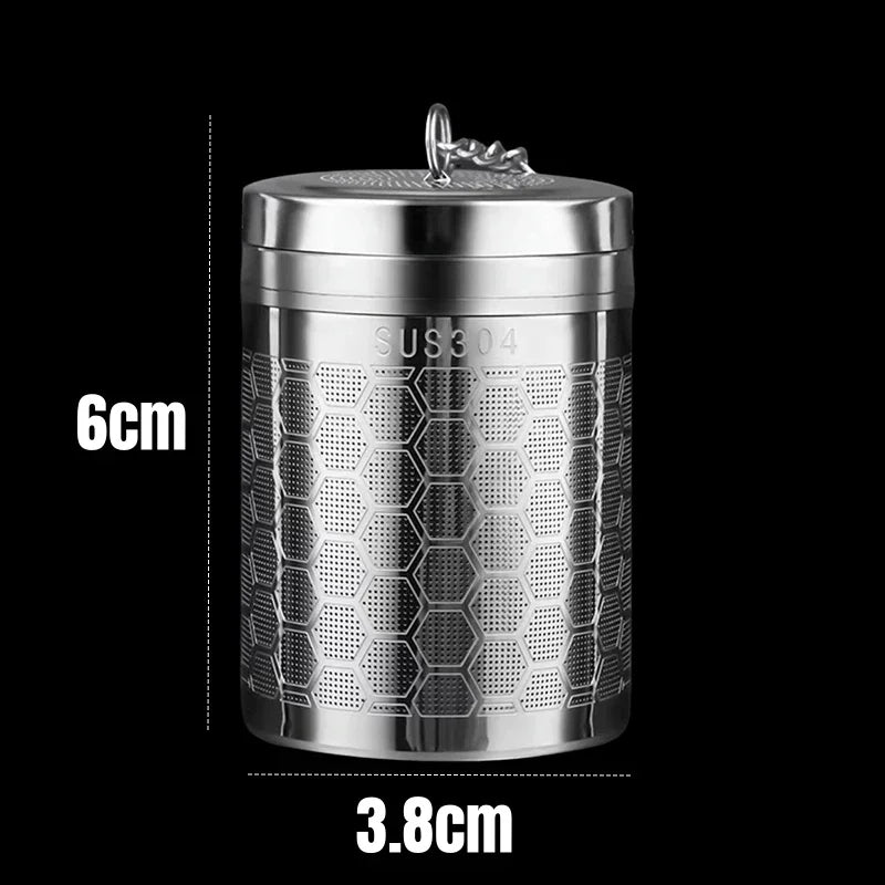 1pc Tea Infuser, Extra Fine Mesh Tea Strainers for Loose Tea, Stainless Steel Tea Strainer with Extended Chain Hook Zpaxo 1 pc no dish