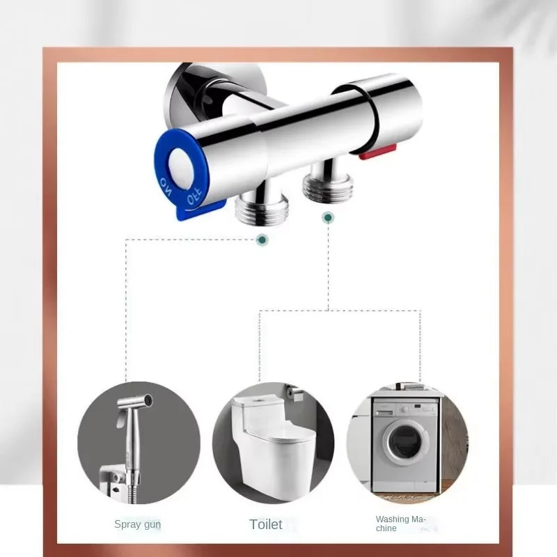 304 Stainless Steel Toilet Companion Spray Gun Set Bathroom Household Douche High Pressure Nozzle Woman Washer Water Gun Zpaxo