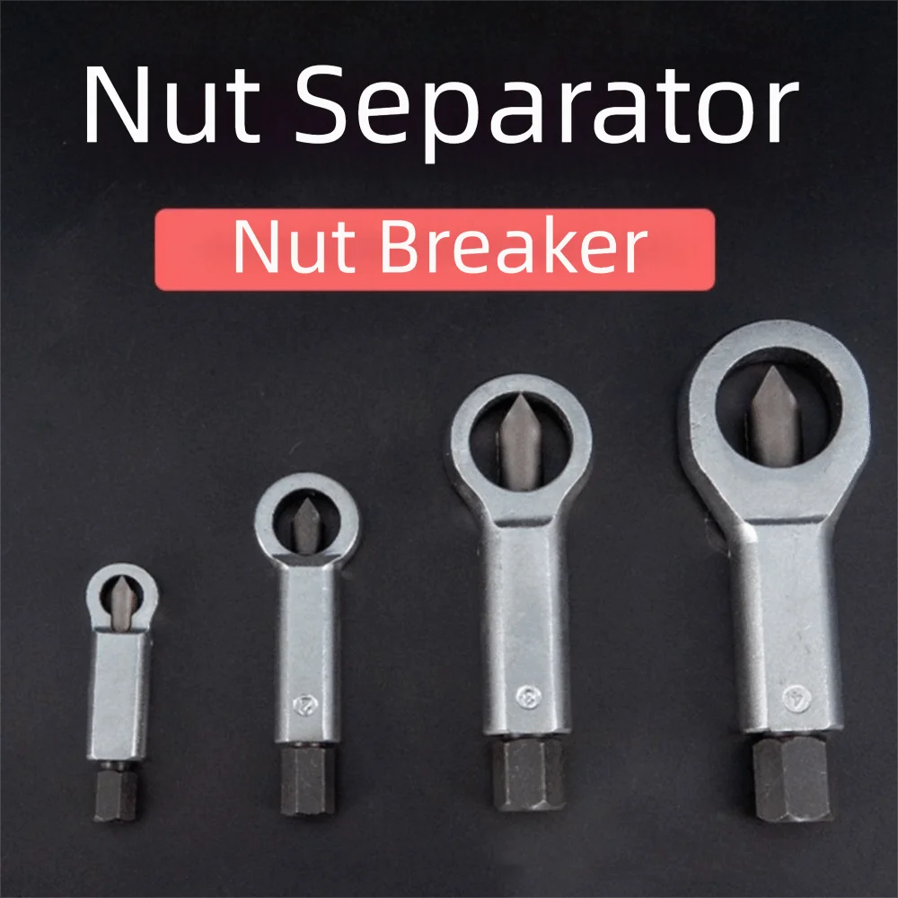 Cutter Heavy Duty Screw Remover Rust-Removed AntiSlip Grip Bolt Removal Tool Durable Portable Nut Remover Professional Use Zpaxo