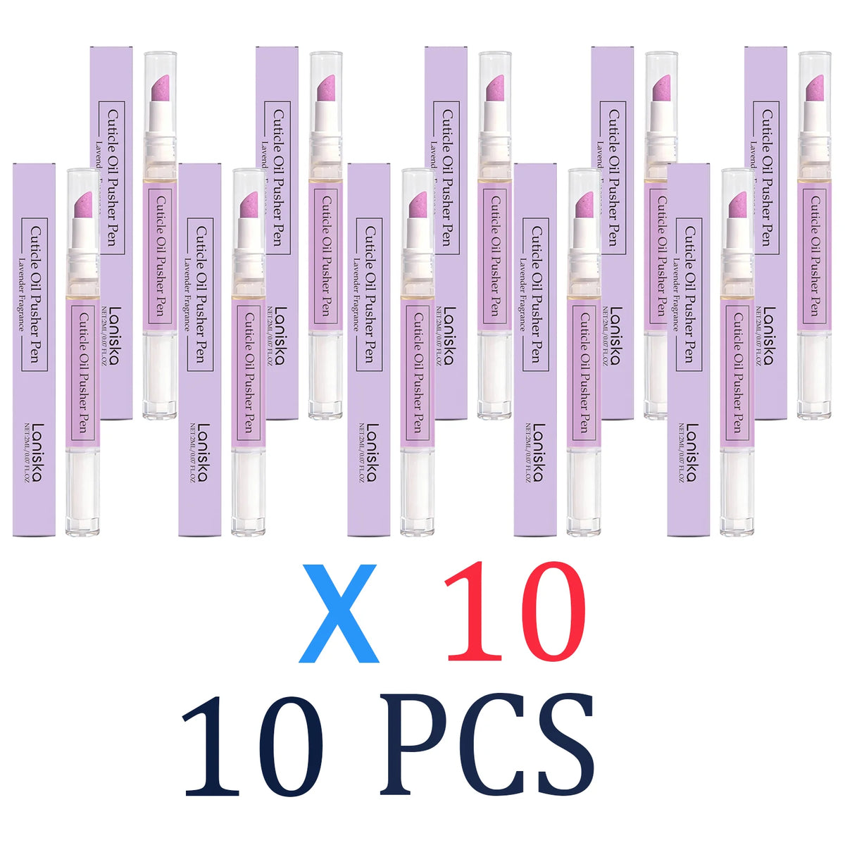 1/2/3/4/5/8/10 Pcs Oil Based Moisturizer Lavender Scented Cuticle Oil Pen Deep Hydration Lock Moisturizing Nail Care Tool 2ml Zpaxo 10 Pcs