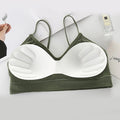 Women Sports Sexy Bras Quick Dry Elastic Padded Gym Running Skeep