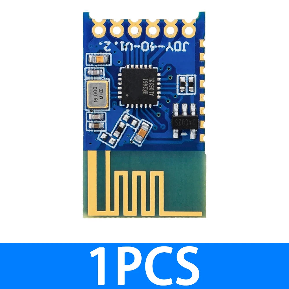 JDY-40 2.4GHz Wireless Serial Module - TTL IO Transceiver for Arduino/Raspberry Pi, Low Latency Remote Control & IoT Projects (F Zpaxo 1pcs