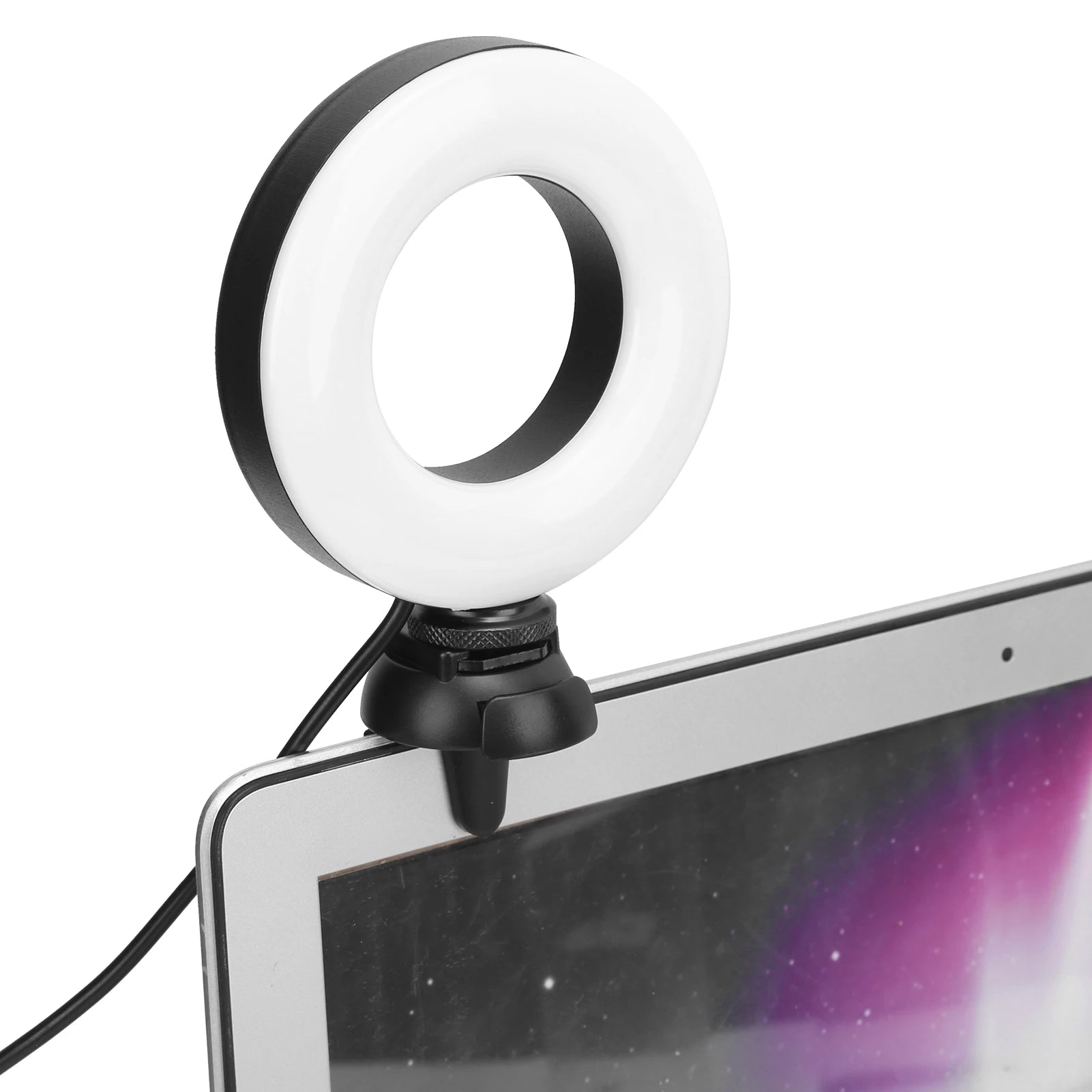 LED Camera Light Round Fill YT 48 Online Meeting Live Streaming Vlog