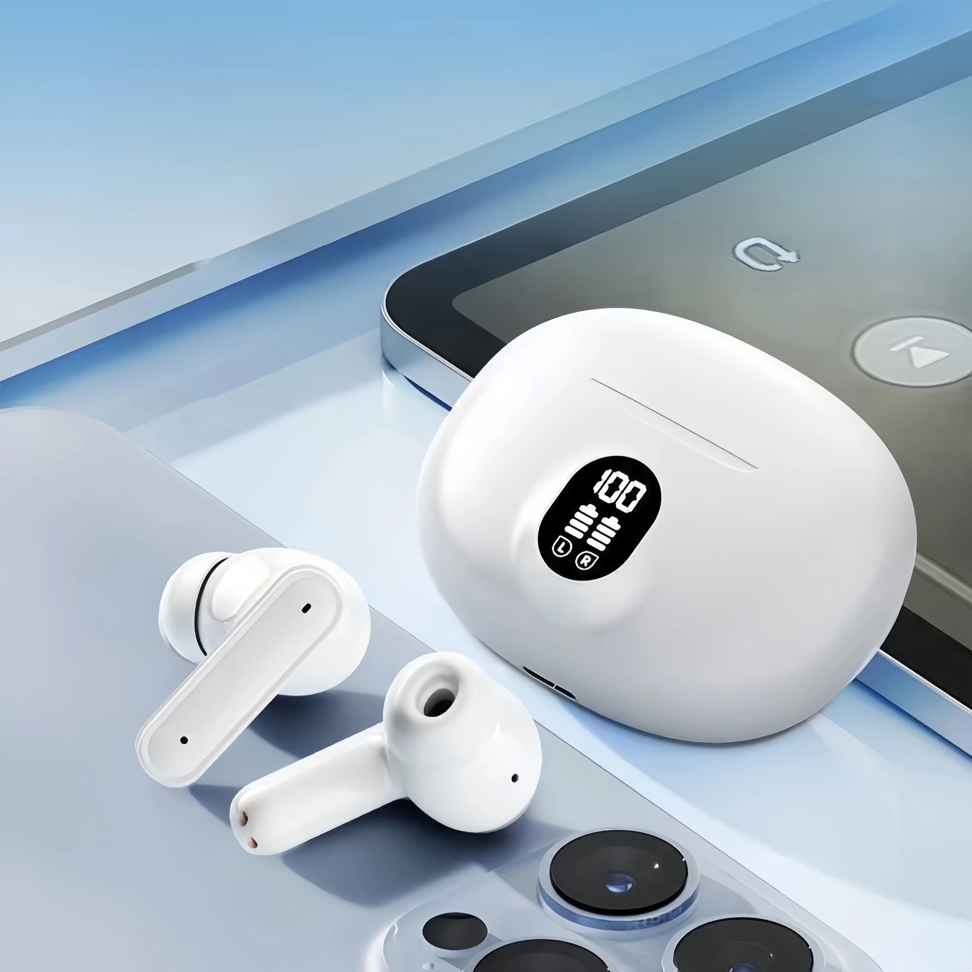 895B TWS Wireless Earbuds Noise Canceling Waterproof Ear Buds In-ear