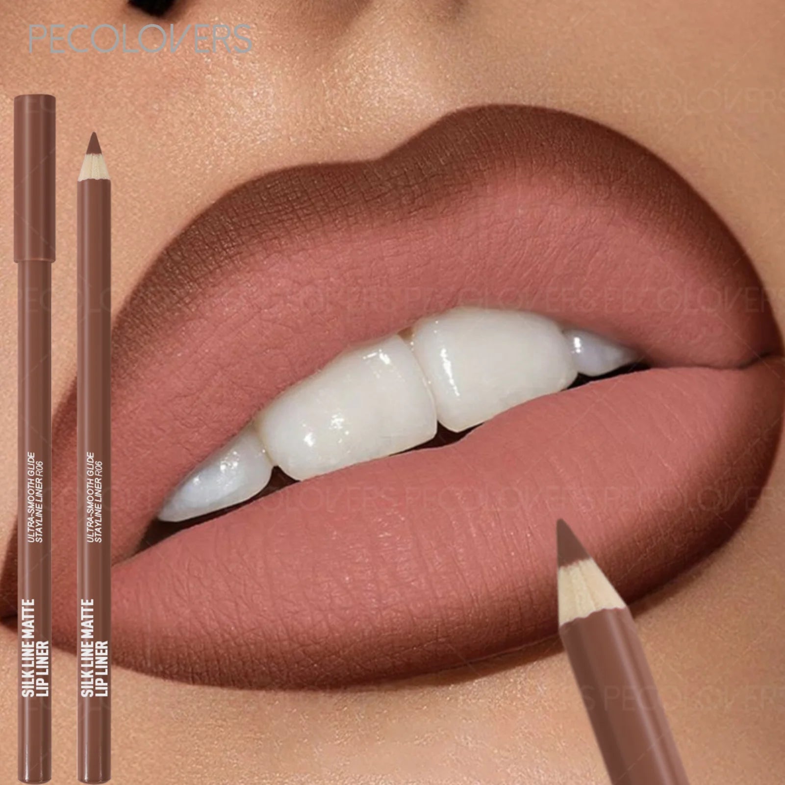 Nude Matte Lip Pencil - Long-Lasting Lip Liner & Matte Lipstick-like Texture，Perfect Christmas Gift Zpaxo
