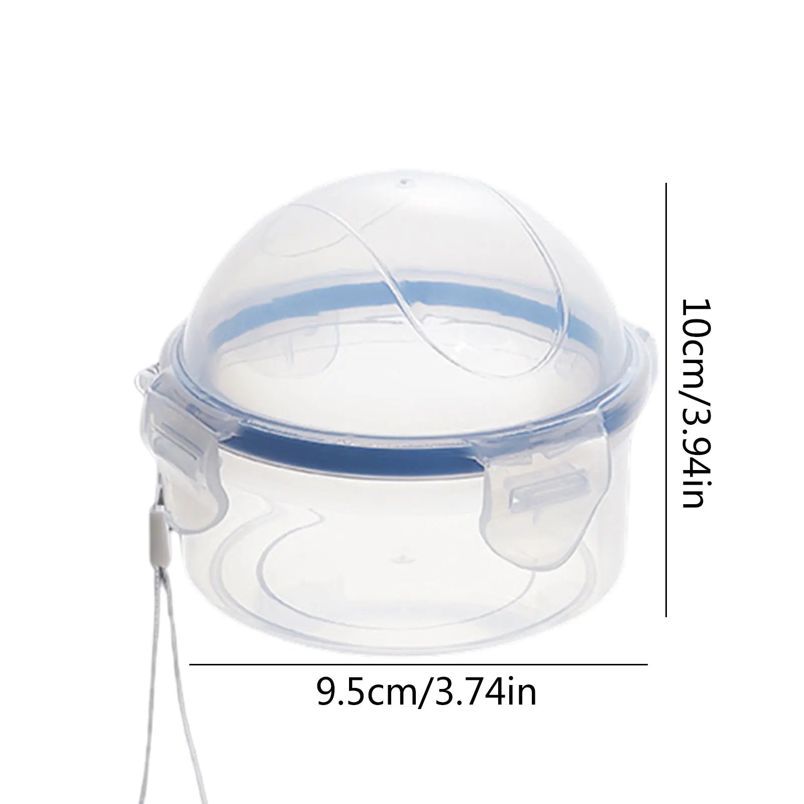 Reusable Fruit & Veggie Fresh Keeping Storage Container Bowl Food Storage Container Zpaxo 1PC Blue