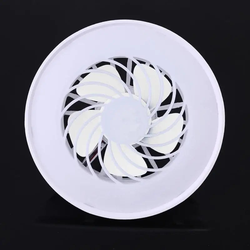 652F 10W Hanging Fan Canopy Lamp Adjustable Lamp with E27 Lamp Head AC85V-265V for Study Office Kitchen Night Markets Stall Zpaxo