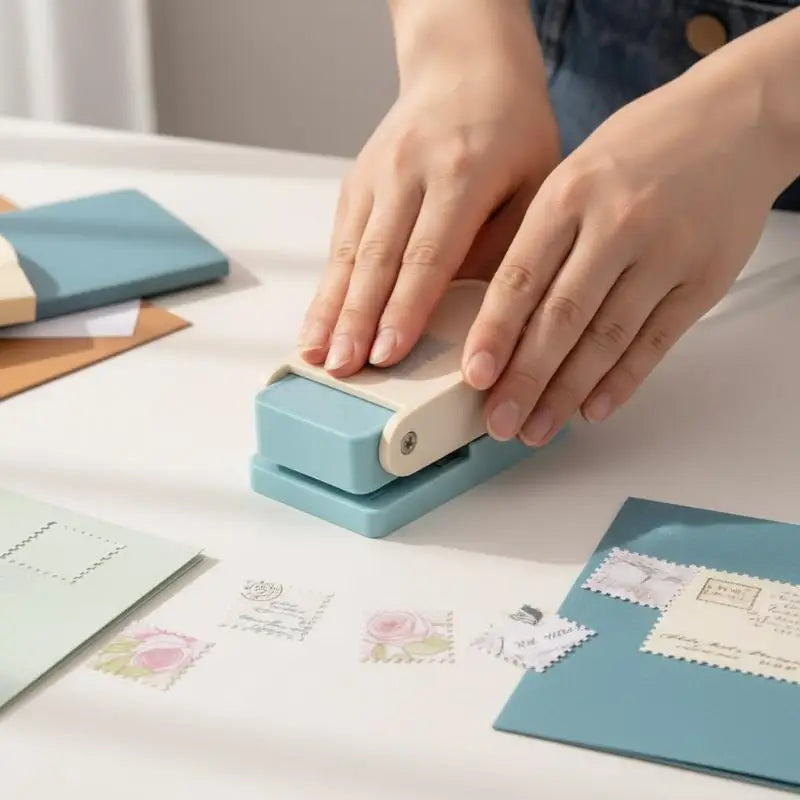 Square Card Embosser Border Punch – DIY Scrapbooking Tool