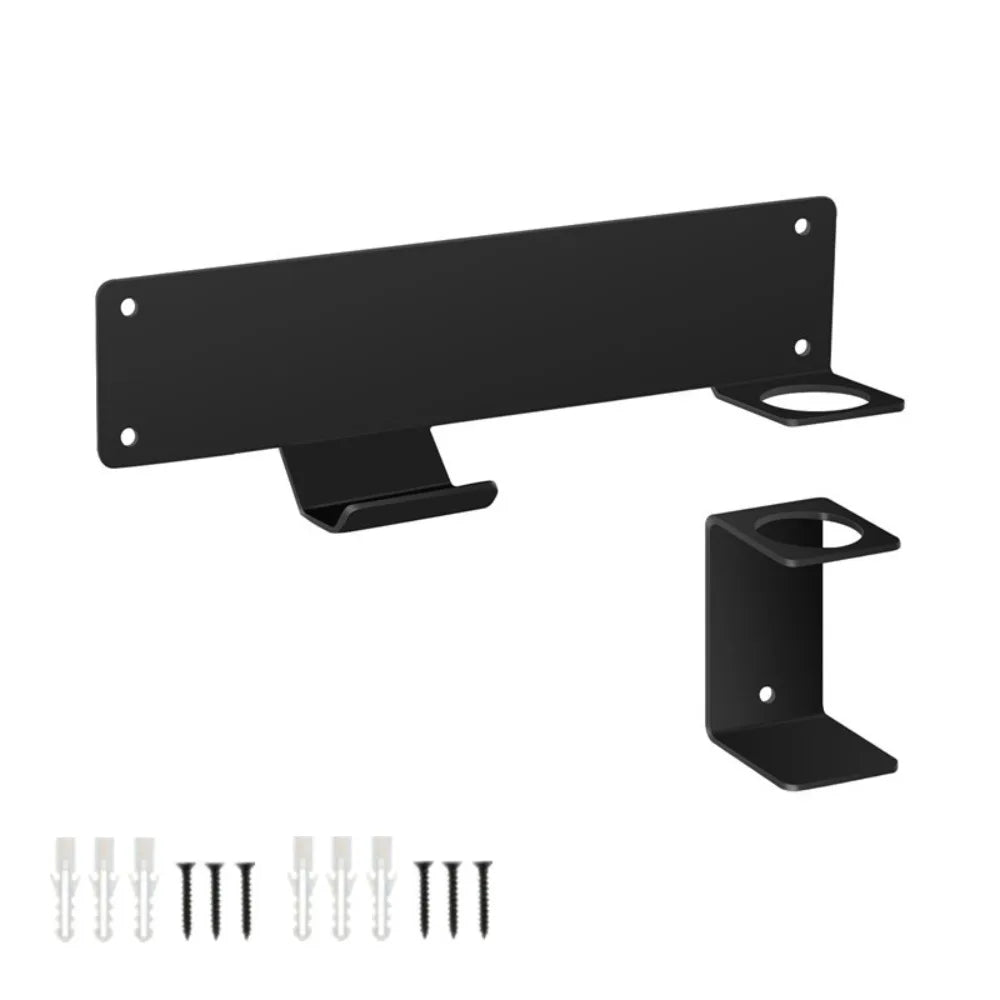 Heavy Duty Jack Hook Wall-mounted Universal Jack Holder Precision-machined Anti Rust Wall Storage Rack Garage Organizers Zpaxo Black