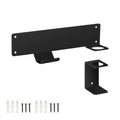 Heavy Duty Jack Hook Wall-mounted Universal Jack Holder Precision-machined Anti Rust Wall Storage Rack Garage Organizers Zpaxo Black
