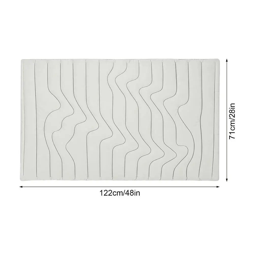 Pet Cooling Mat Waterproof Foldable Bed Summer Small Dogs Cooling Pad For Small Medium Large Puppy Kitten Indoor Crate Kennel Zpaxo WHITE China Mainland
