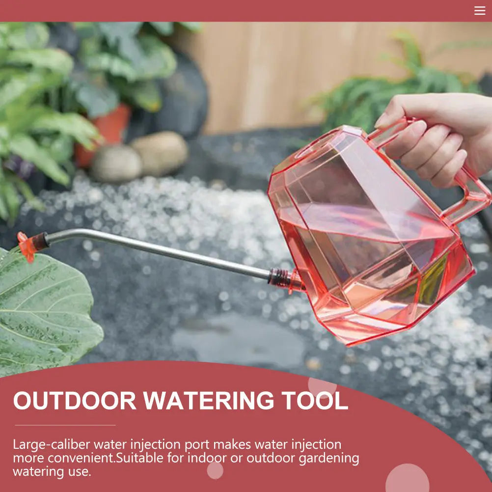 1Pcs Gardening Watering Container Long Nozzle Design Rust-Resistant Stainless Tip Delicate Spray for Plants Flowers Indoor Zpaxo
