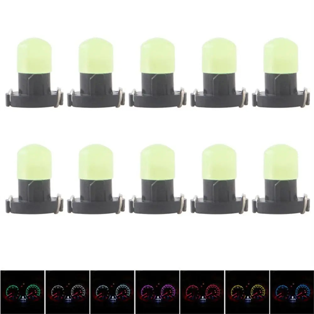 COB Light Dashboard Light Wedge Light Central Control Lamp Dashboard Indicator Lights Car LED Lights Instrument Panel Lights Zpaxo Ice Blue-T4.2