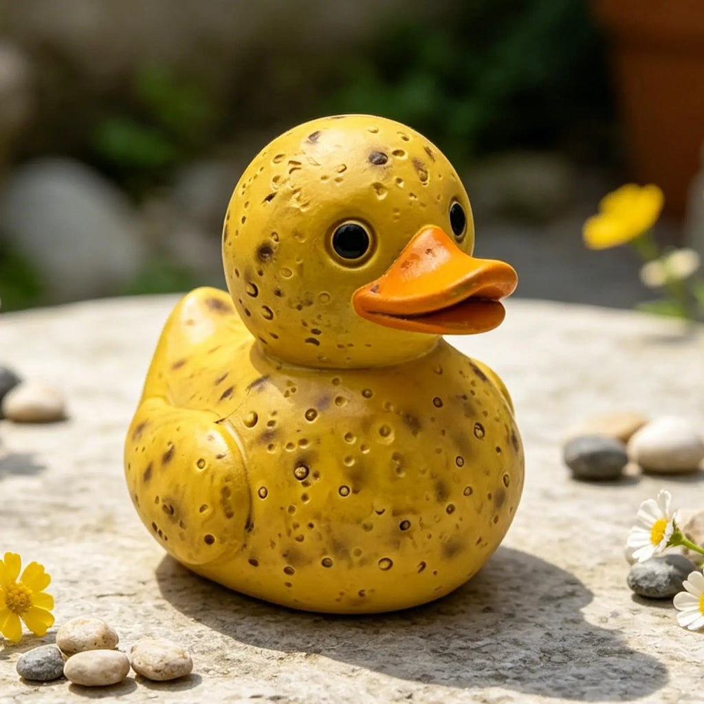 Vegetable Resin Ducks Realistic Funny Cute Decoration Indoor Small