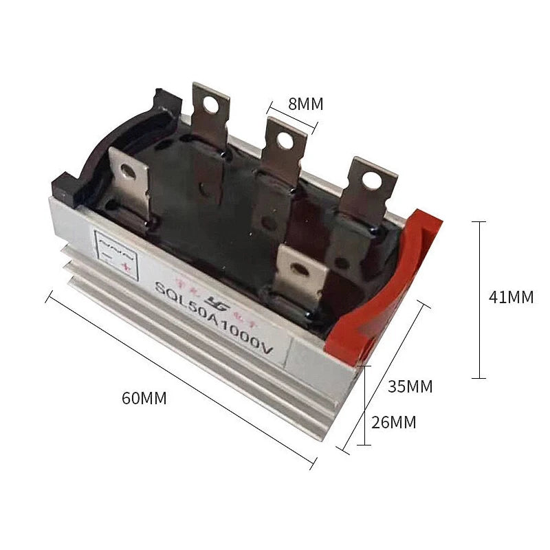 SQL 1000V Current Three Phase Rectifier Bridge 10A 20A 35A 50A Diode Zpaxo
