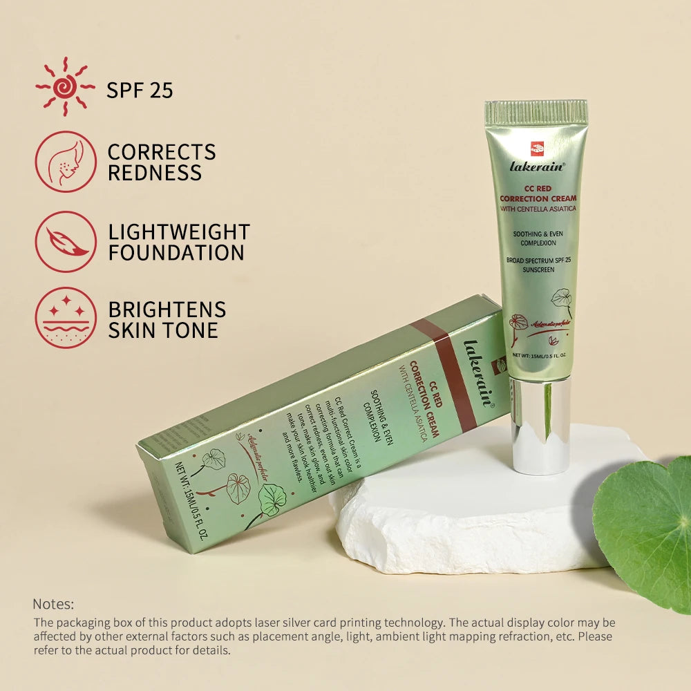 CC Cream Centella High Coverage Foundation Foundation Cream for Face Base Makeup Color Changing Liquid Foundation Korean Makeup Zpaxo