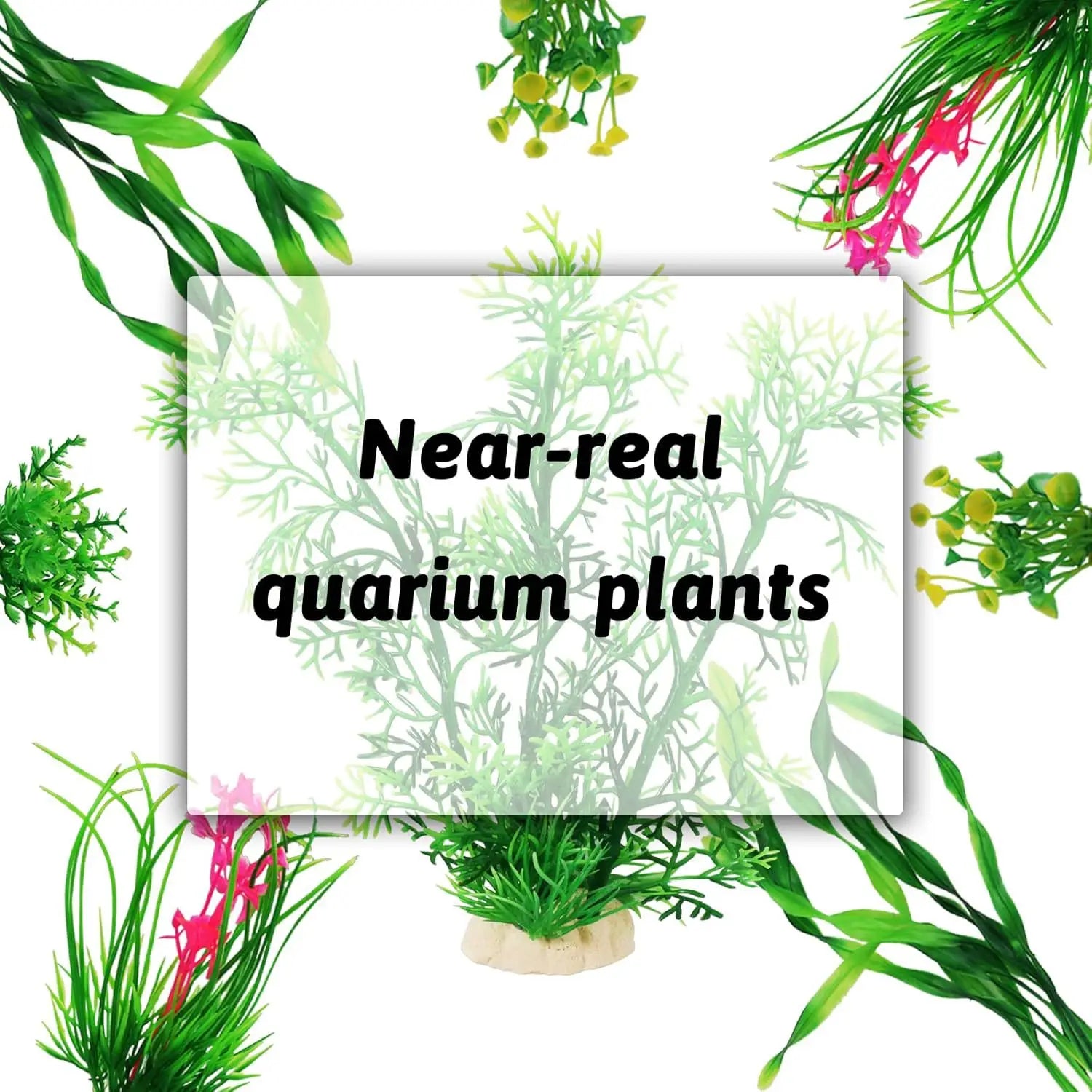 Fish Tank Artificial Plant Landscape Tanks Decorations Aquariums