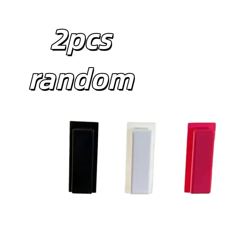 2/4pcs Adhesive Glass Sliding Door Handle – No Drill, 3 Colors, Slip-Free Grip, Easy Install, Sturdy Zpaxo 2pcs random