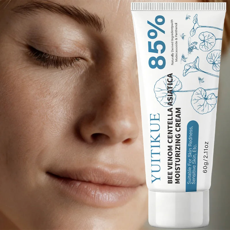 YUITIKUE Bee Venom Centella Asiatica Cream | Moisturizer 60g Face Moisturizer Cream Zpaxo