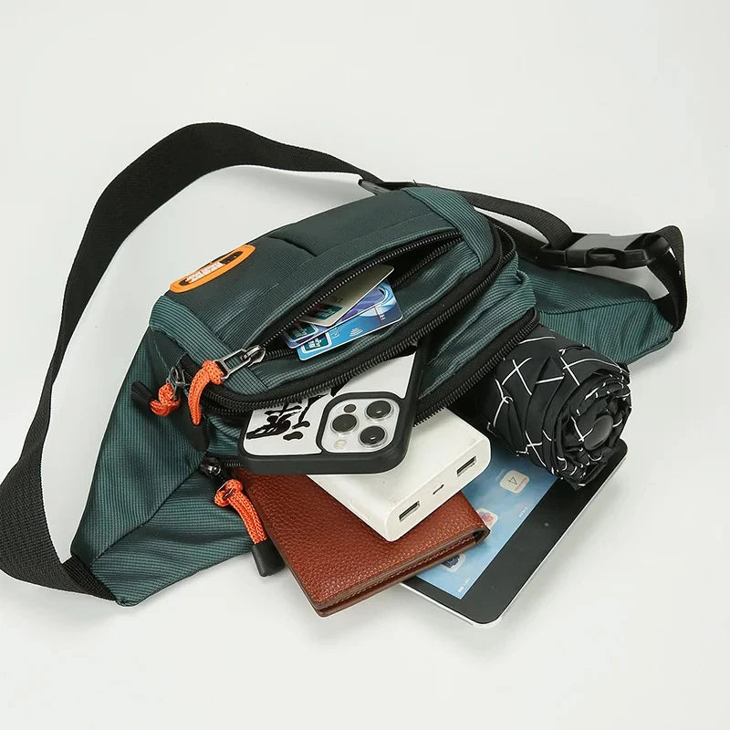 Mobile Waist Bag For Both Men And Women Multifunctional Large Capacity Anti Splash Business Wear-resistant Construction Site Zpaxo