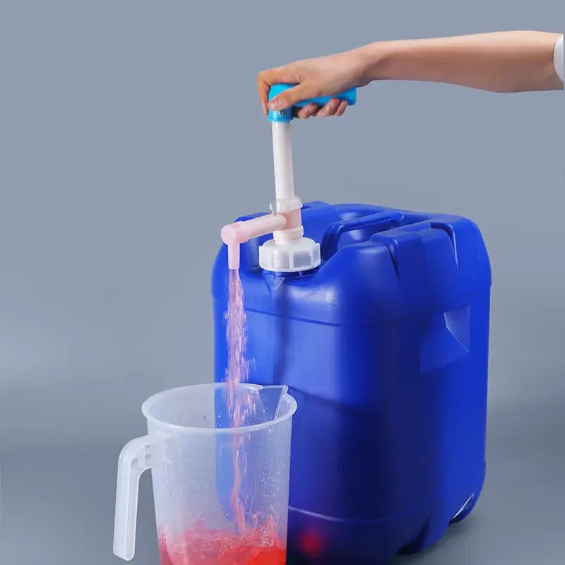 Manual Hand Fuel Transfer Pump with Backflow Prevention Manual Fuel Pump Zpaxo