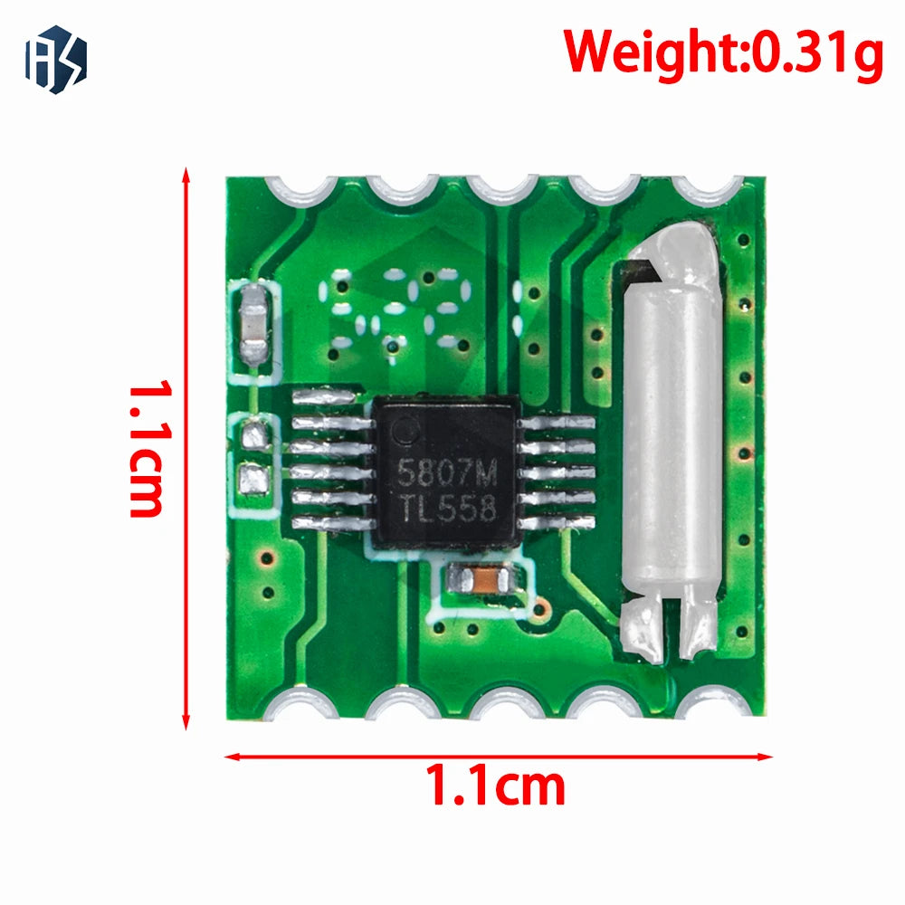 RRD-102V2 0 FM Module RDA5807M Chip Wireless Stereo Radio Receiver Zpaxo