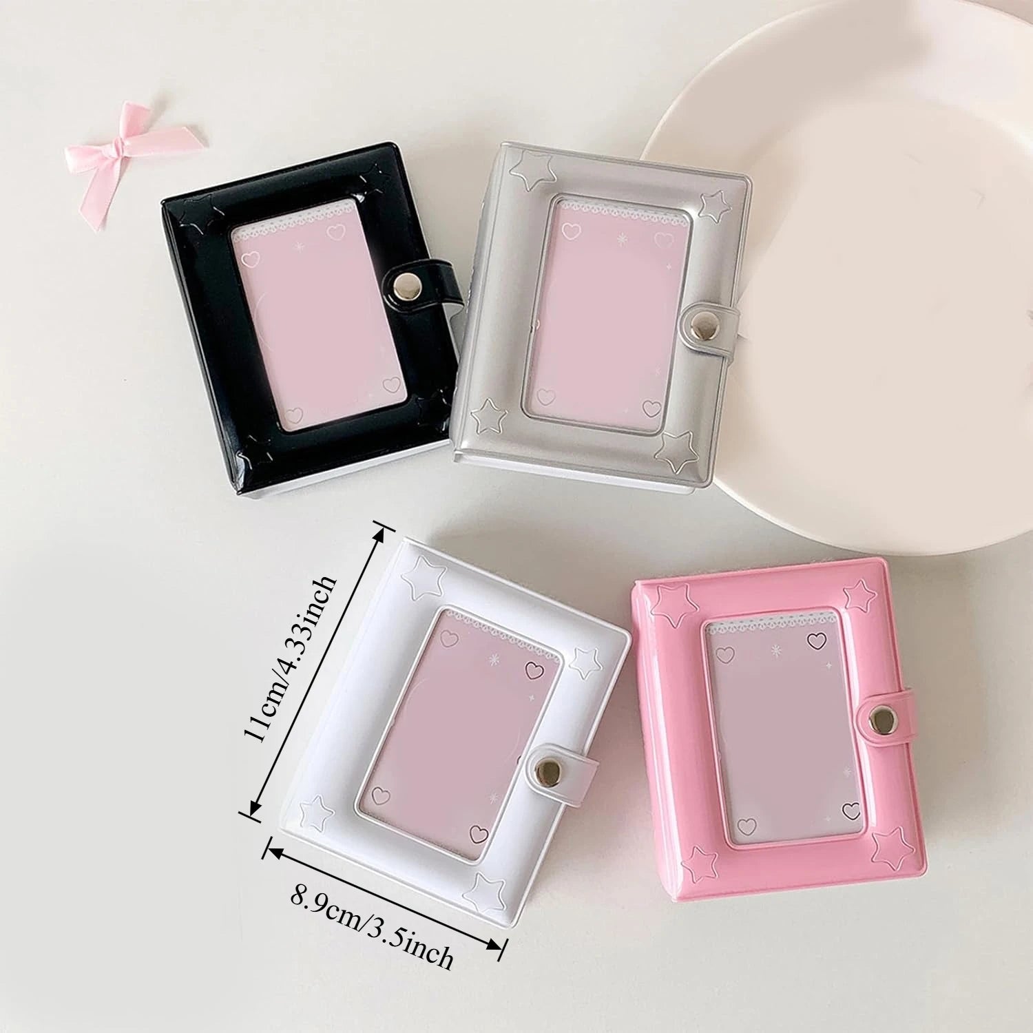 Mini Photo Album 2x3" – 20 Pages Kpop Card & Travel Book