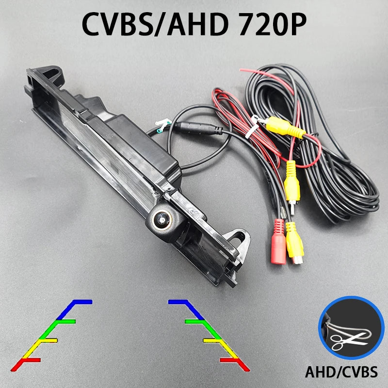 170 AHD 1080P CVBS Reverse Backup Rear View Camera Toyota Yaris