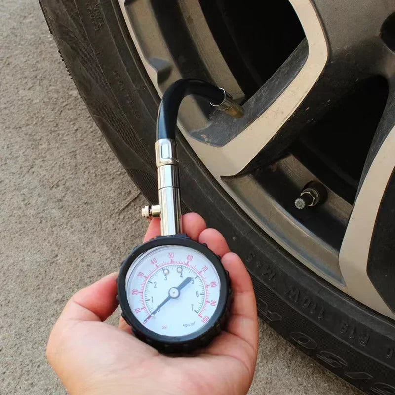 100 PSI Tire Pressure Gauge – Car, Truck, Motorcycle & Bike Tire Pressure Gauge Zpaxo