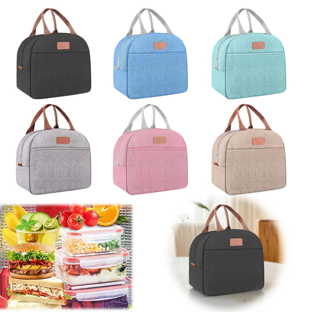 Insulated Lunch Box Capacity Small Food Container Bag Waterproof