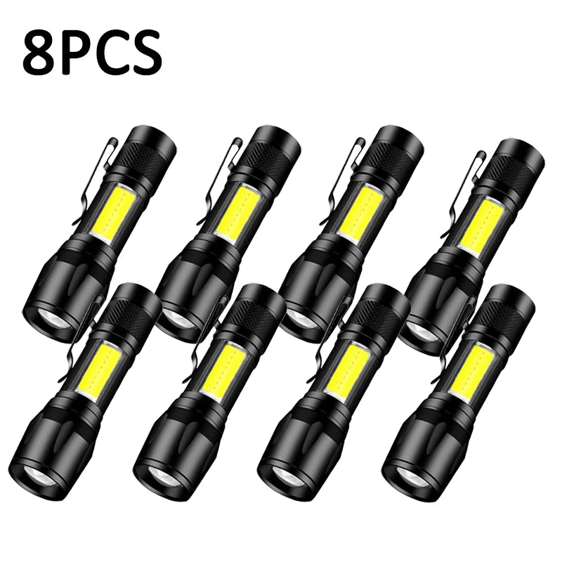 Mini UV LED Rechargeable Flashlight – 800LM, Waterproof, USB LED UV Flashlight Zpaxo