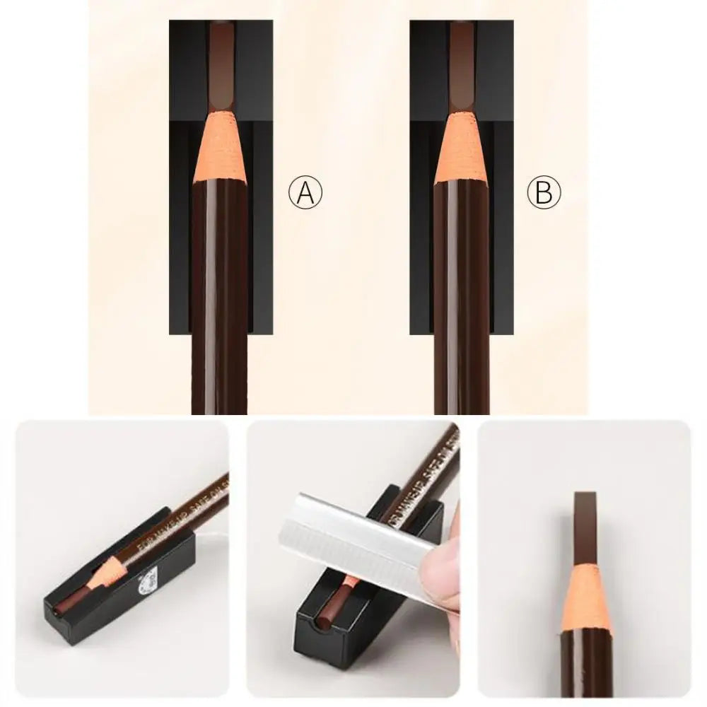 Waterproof Permanent Microblading Eyebrow Pencil Sharpener Tip Thin Zpaxo