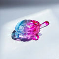 Crystal Glass Lucky Turtle Statue – Light-Catcher Decor Gift