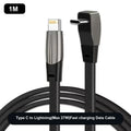 60W USB-C Elbow Fast Charging Cable for Tesla Model 3 & Y